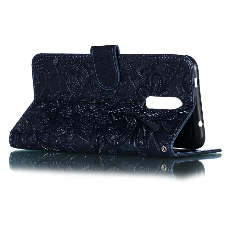Lace Flower Horizontal Flip Leather Case with Holder & Card Slots & Wallet for Nokia 3.2