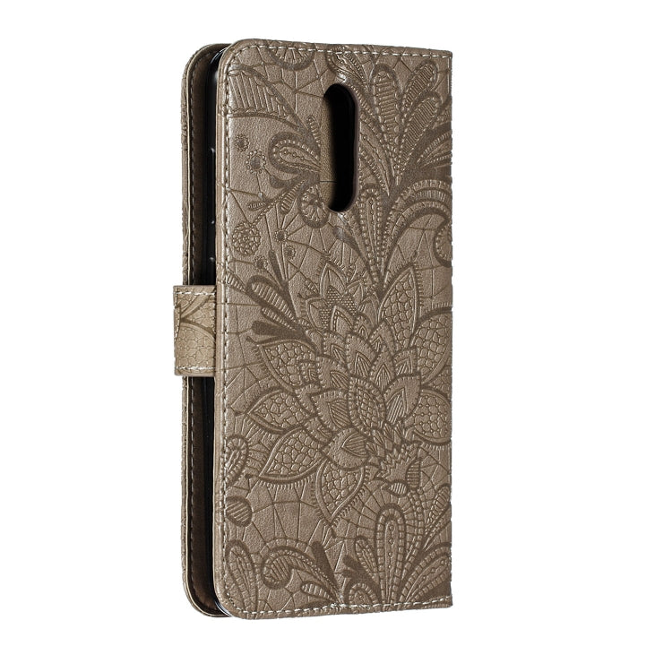 Lace Flower Horizontal Flip Leather Case with Holder & Card Slots & Wallet for Nokia 3.2