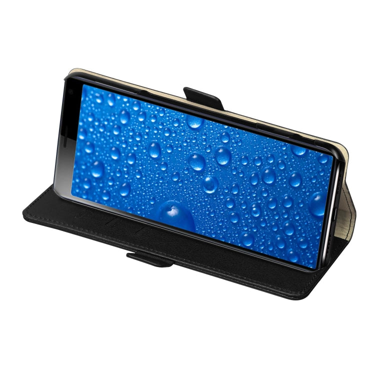 DZGOGO MILO Series PC + PU Horizontal Flip Leather Case with Holder & Card Slot & Wallet For Sony Xperia 2