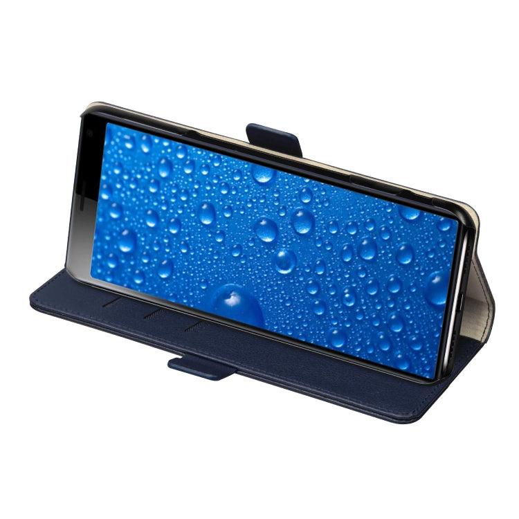 DZGOGO MILO Series PC + PU Horizontal Flip Leather Case with Holder & Card Slot & Wallet For Sony Xperia 2