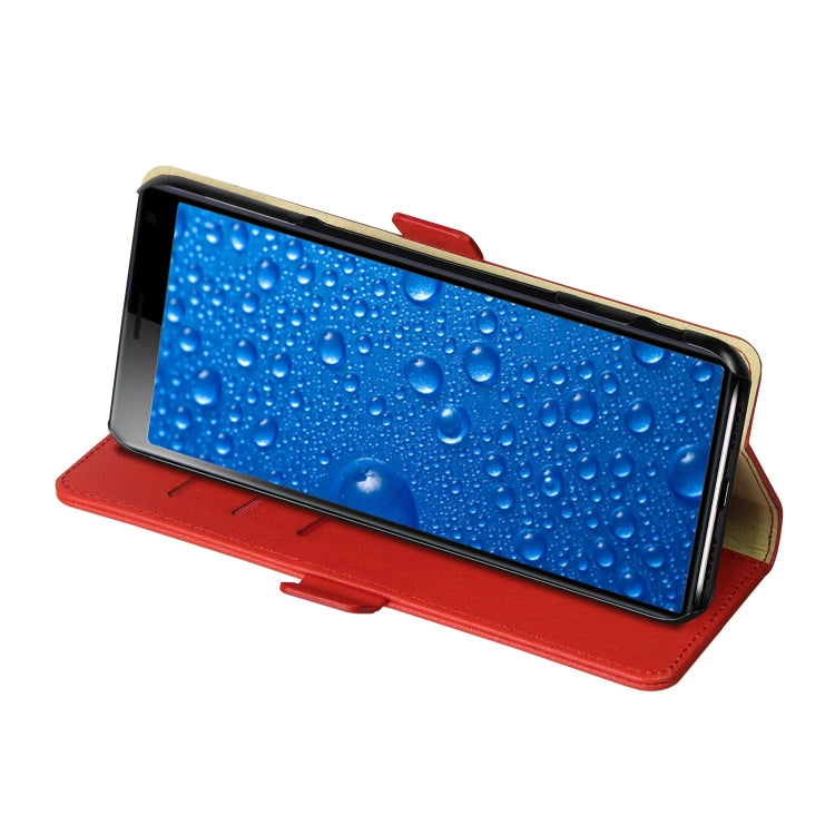 DZGOGO MILO Series PC + PU Horizontal Flip Leather Case with Holder & Card Slot & Wallet For Sony Xperia 2