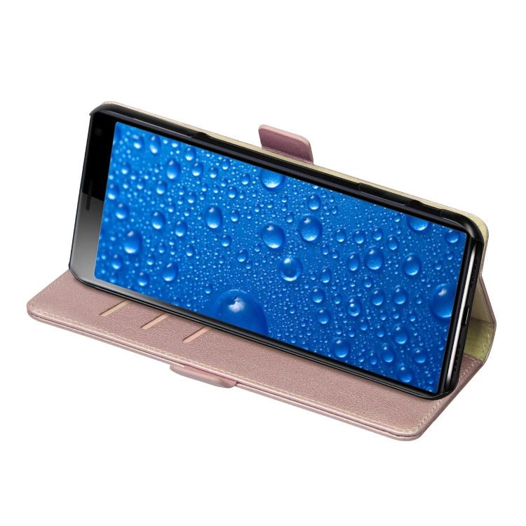 DZGOGO MILO Series PC + PU Horizontal Flip Leather Case with Holder & Card Slot & Wallet For Sony Xperia 2