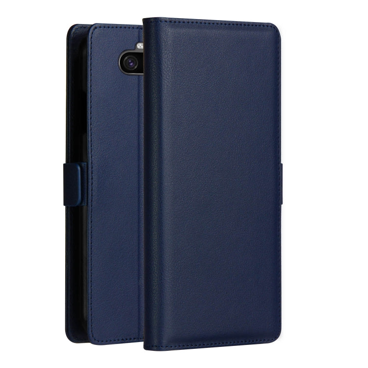 DZGOGO MILO Series PC + PU Horizontal Flip Leather Case with Holder & Card Slot & Wallet For Sony Xperia 20