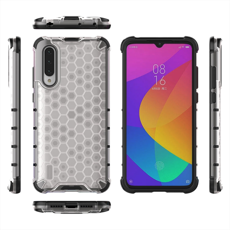 Shockproof Honeycomb PC + TPU Case for Xiaomi CC9 / A3 Lite