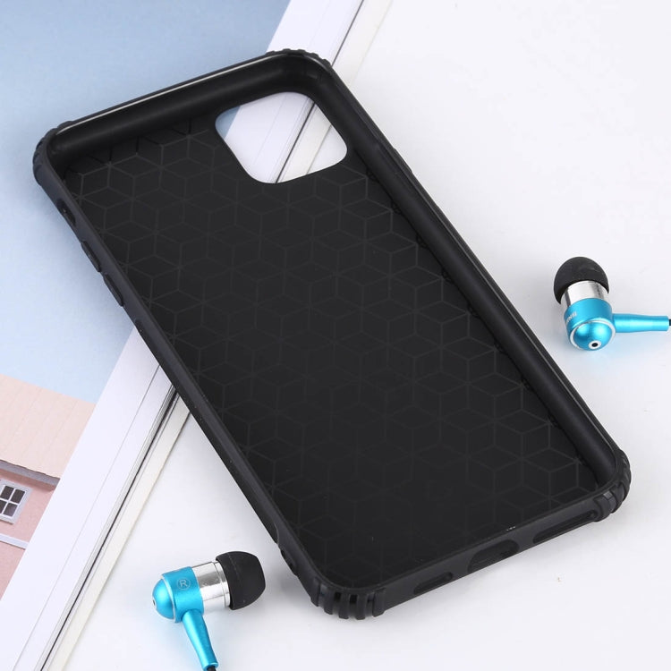 Solid Color Liquid Silicone Shockproof Case for iPhone 11 Pro(Black)