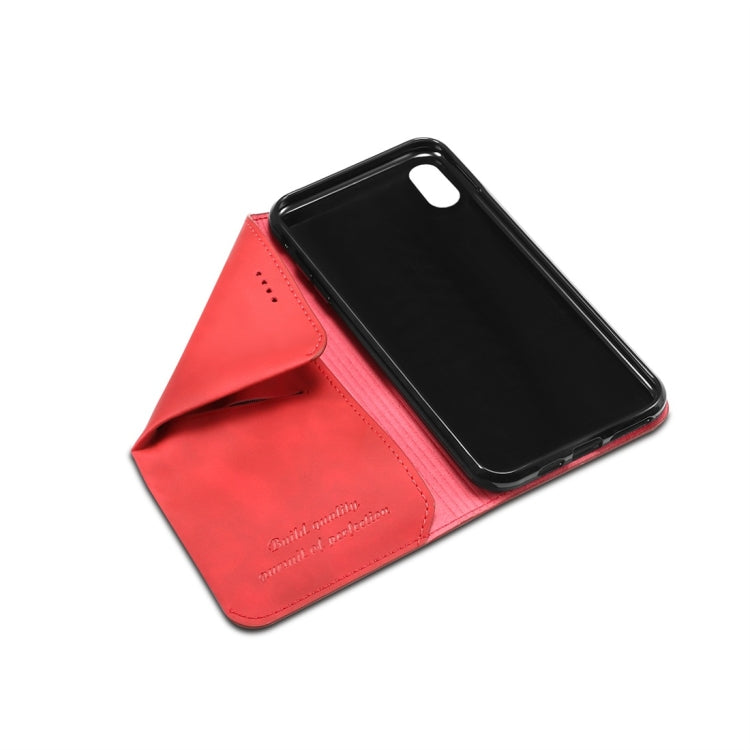 For iPhone X / XS PU + TPU Horizontal Flip Leather Case with Holder & Card Slots & Wallet