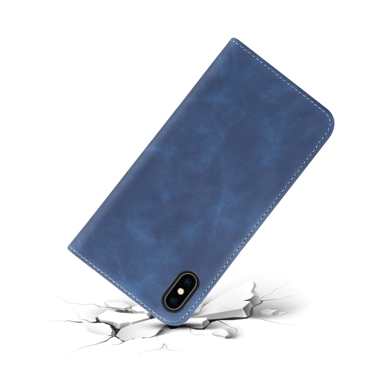 For iPhone X / XS PU + TPU Horizontal Flip Leather Case with Holder & Card Slots & Wallet