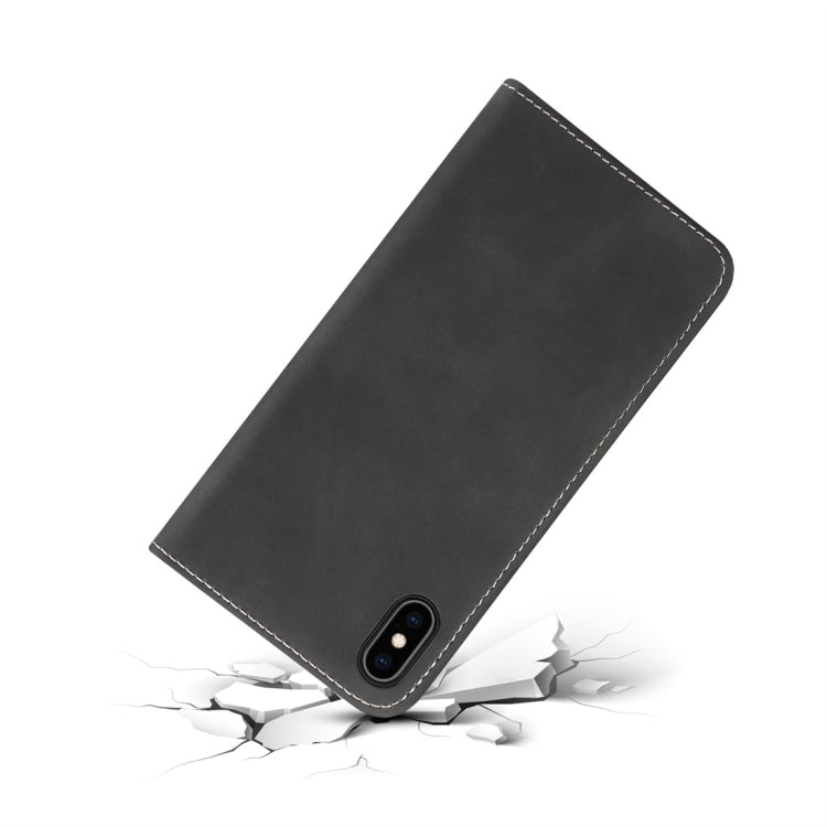 For iPhone XS Max PU + TPU Horizontal Flip Leather Case with Holder & Card Slots & Wallet