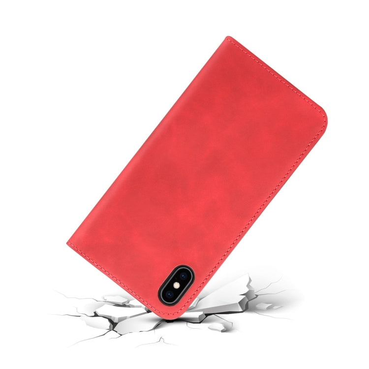 For iPhone XS Max PU + TPU Horizontal Flip Leather Case with Holder & Card Slots & Wallet