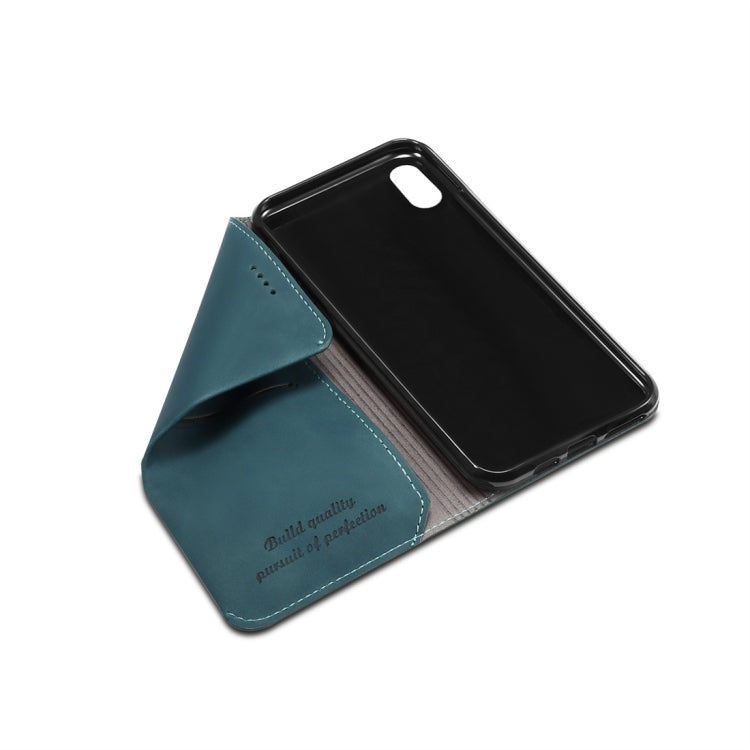For iPhone XS Max PU + TPU Horizontal Flip Leather Case with Holder & Card Slots & Wallet