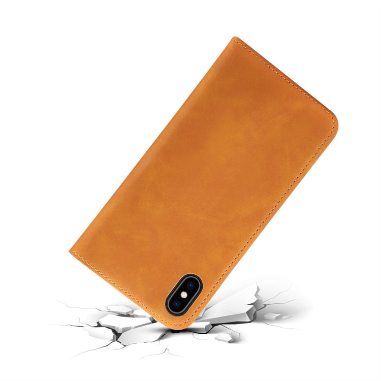 For iPhone XS Max PU + TPU Horizontal Flip Leather Case with Holder & Card Slots & Wallet