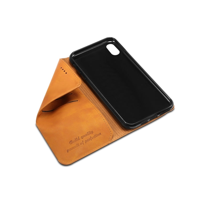 For iPhone XS Max PU + TPU Horizontal Flip Leather Case with Holder & Card Slots & Wallet