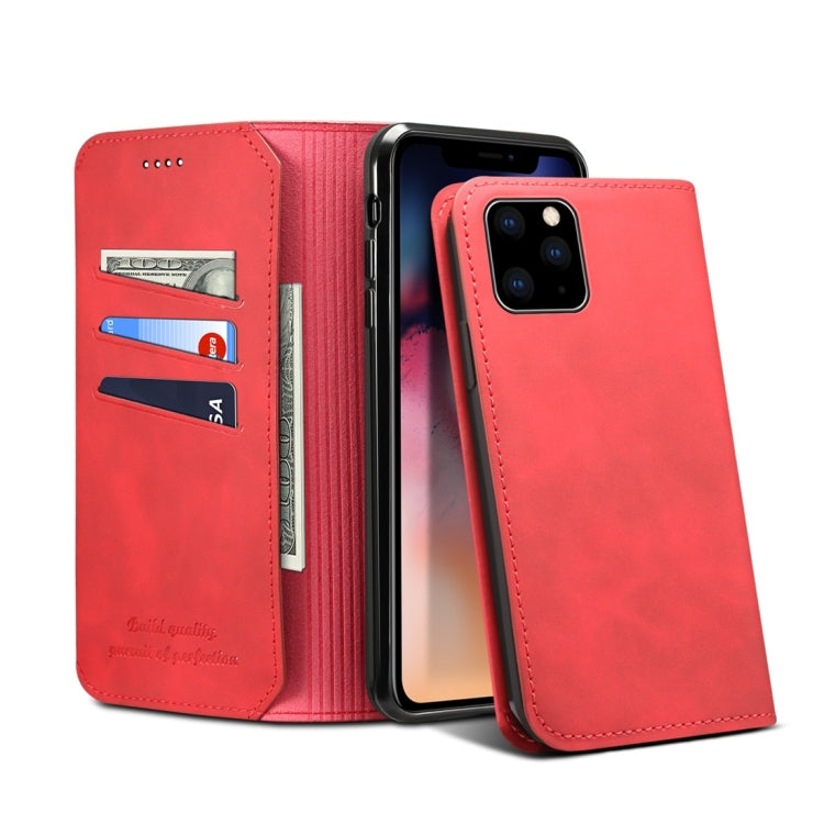 For iPhone 11 Pro PU + TPU Horizontal Flip Leather Case with Holder & Card Slots & Wallet