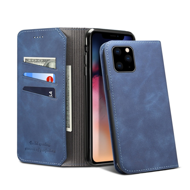 For iPhone 11 Pro PU + TPU Horizontal Flip Leather Case with Holder & Card Slots & Wallet