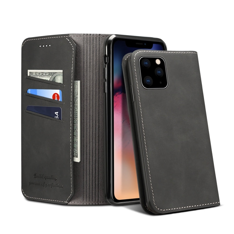 For iPhone 11 PU + TPU Horizontal Flip Leather Case with Holder & Card Slots & Wallet