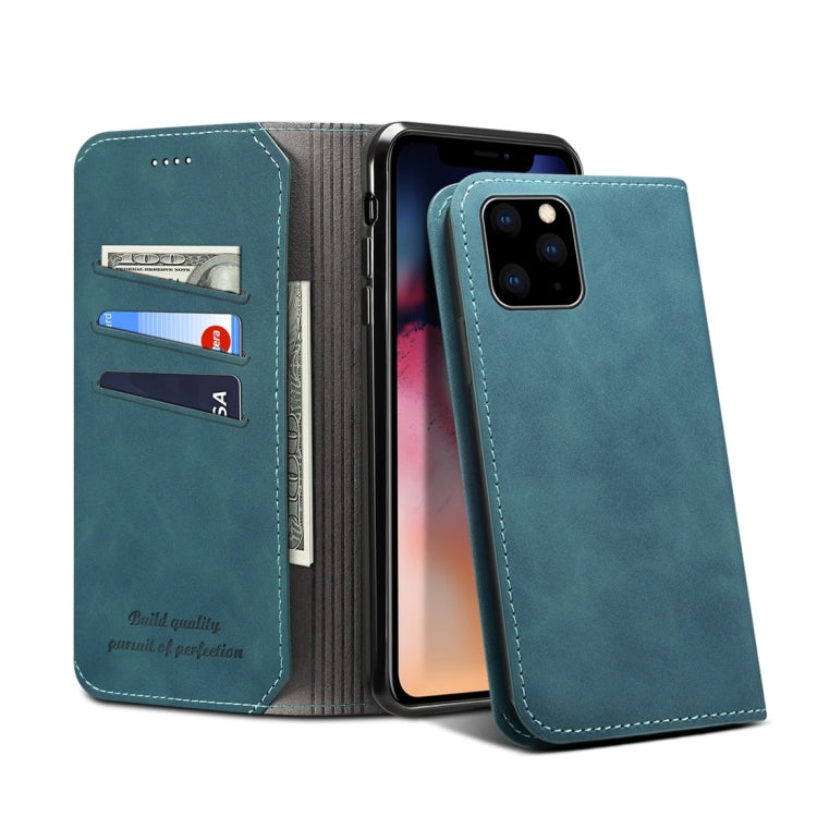 For iPhone 11 PU + TPU Horizontal Flip Leather Case with Holder & Card Slots & Wallet