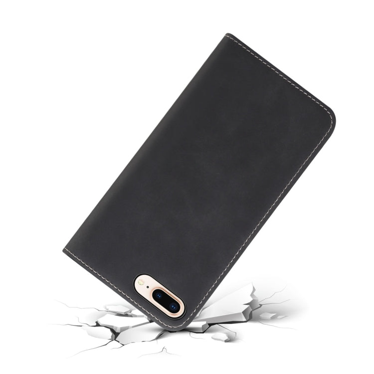 PU + TPU Horizontal Flip Leather Case with Holder & Card Slots & Wallet for iPhone 7 Plus / 8 Plus