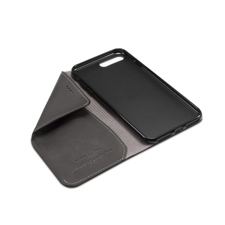 PU + TPU Horizontal Flip Leather Case with Holder & Card Slots & Wallet for iPhone 7 Plus / 8 Plus