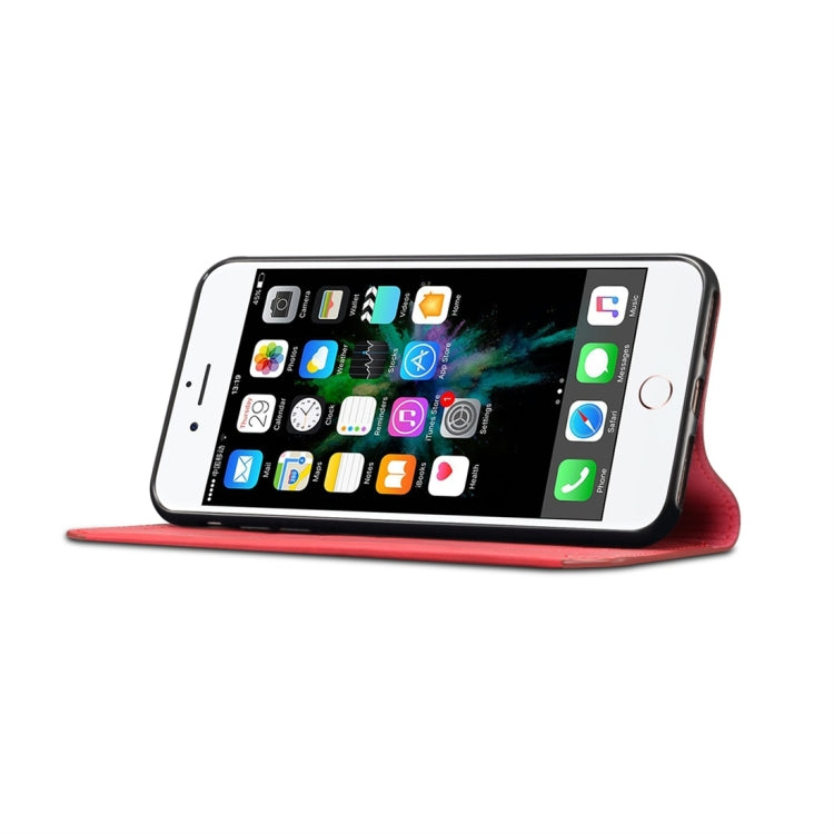 PU + TPU Horizontal Flip Leather Case with Holder & Card Slots & Wallet for iPhone 7 Plus / 8 Plus