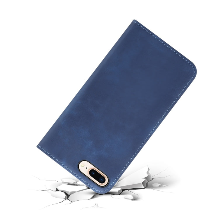PU + TPU Horizontal Flip Leather Case with Holder & Card Slots & Wallet for iPhone 7 Plus / 8 Plus