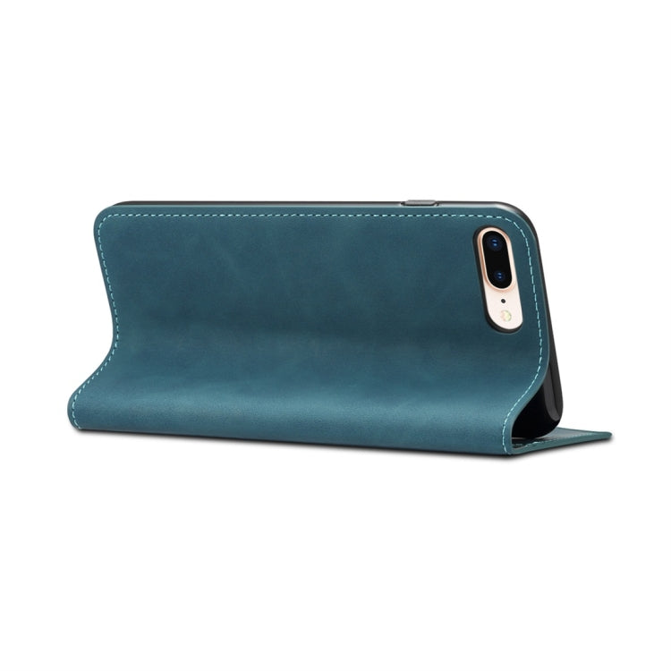 PU + TPU Horizontal Flip Leather Case with Holder & Card Slots & Wallet for iPhone 7 Plus / 8 Plus