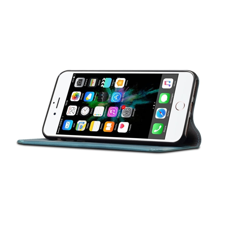 PU + TPU Horizontal Flip Leather Case with Holder & Card Slots & Wallet for iPhone 7 Plus / 8 Plus