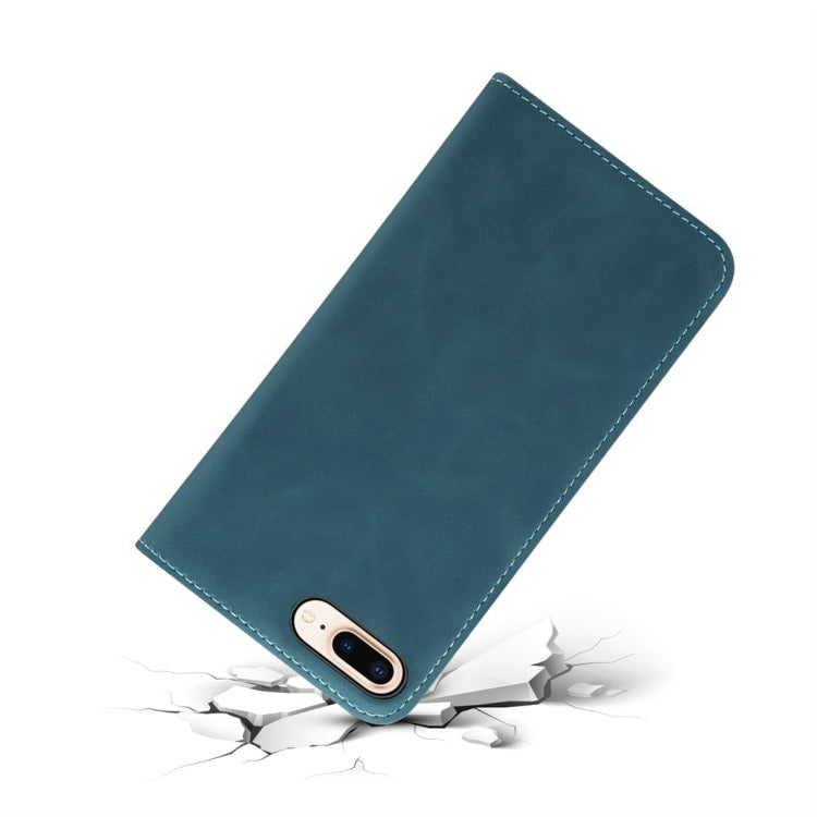 PU + TPU Horizontal Flip Leather Case with Holder & Card Slots & Wallet for iPhone 7 Plus / 8 Plus