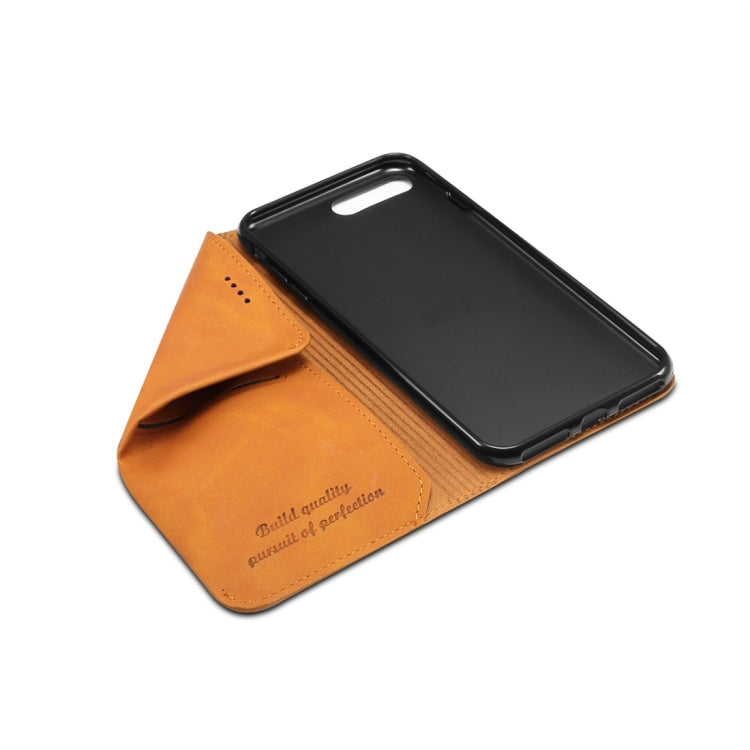 PU + TPU Horizontal Flip Leather Case with Holder & Card Slots & Wallet for iPhone 7 Plus / 8 Plus