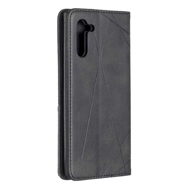 Rhombus Texture Horizontal Flip Magnetic Leather Case with Holder & Card Slots & Wallet For Galaxy Note10