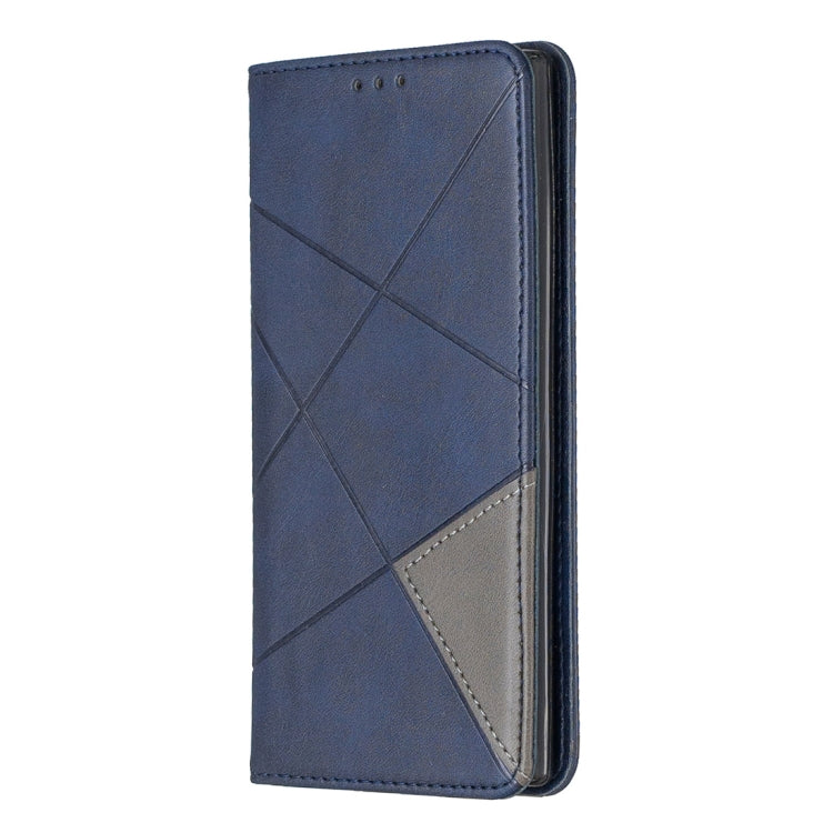Rhombus Texture Horizontal Flip Magnetic Leather Case with Holder & Card Slots & Wallet For Galaxy Note10