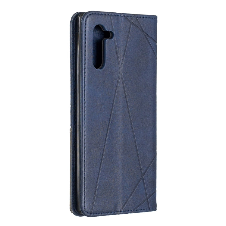 Rhombus Texture Horizontal Flip Magnetic Leather Case with Holder & Card Slots & Wallet For Galaxy Note10