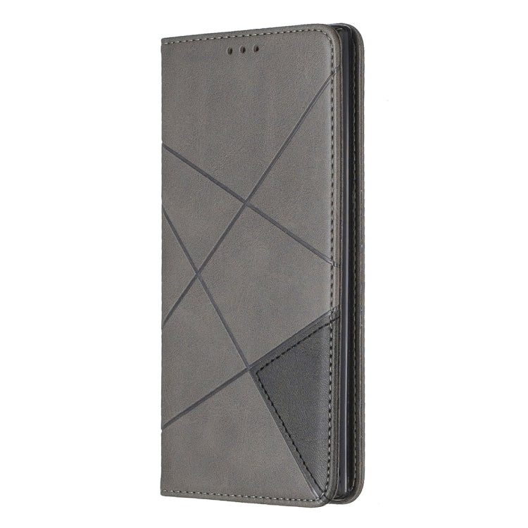 Rhombus Texture Horizontal Flip Magnetic Leather Case with Holder & Card Slots & Wallet For Galaxy Note10+