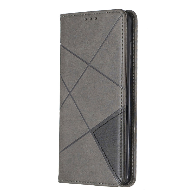 Rhombus Texture Horizontal Flip Magnetic Leather Case with Holder & Card Slots & Wallet For Galaxy S10