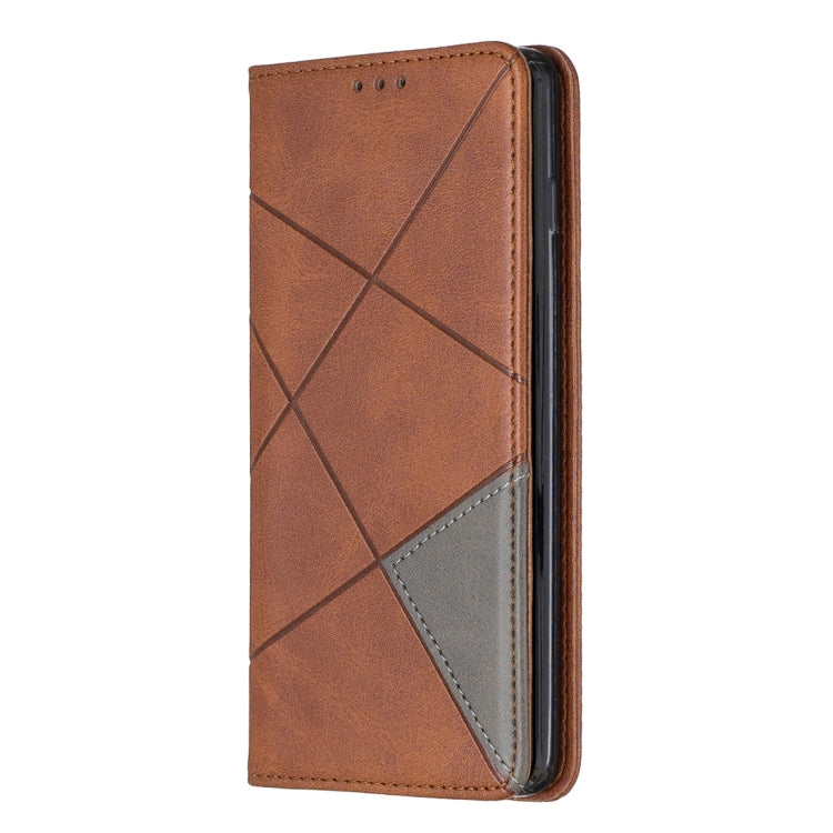 Rhombus Texture Horizontal Flip Magnetic Leather Case with Holder & Card Slots & Wallet For Galaxy S10