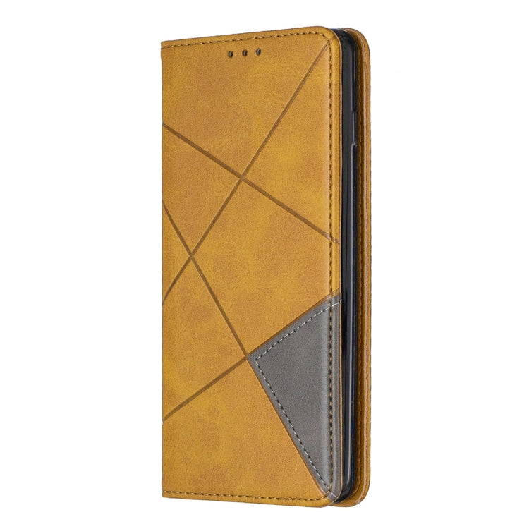 Rhombus Texture Horizontal Flip Magnetic Leather Case with Holder & Card Slots & Wallet For Galaxy S10