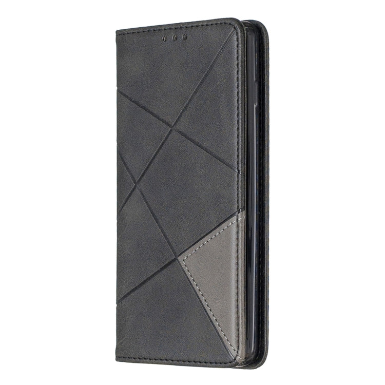 Rhombus Texture Horizontal Flip Magnetic Leather Case with Holder & Card Slots & Wallet For Galaxy S10