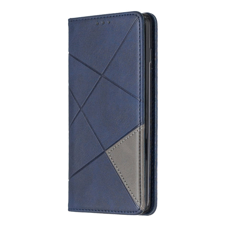 Rhombus Texture Horizontal Flip Magnetic Leather Case with Holder & Card Slots & Wallet For Galaxy S10