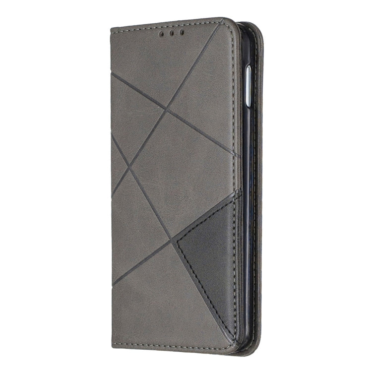 Rhombus Texture Horizontal Flip Magnetic Leather Case with Holder & Card Slots & Wallet For Galaxy S10e