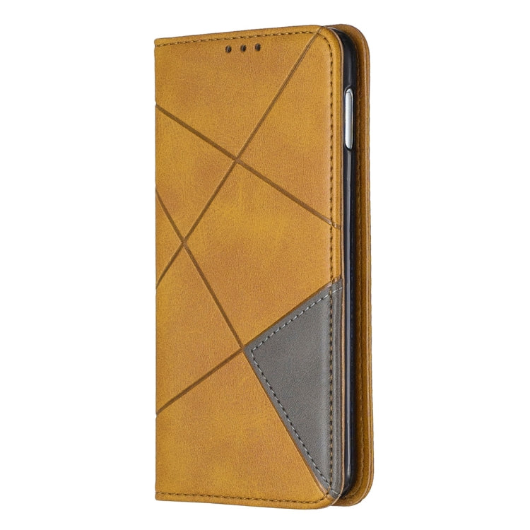 Rhombus Texture Horizontal Flip Magnetic Leather Case with Holder & Card Slots & Wallet For Galaxy S10e
