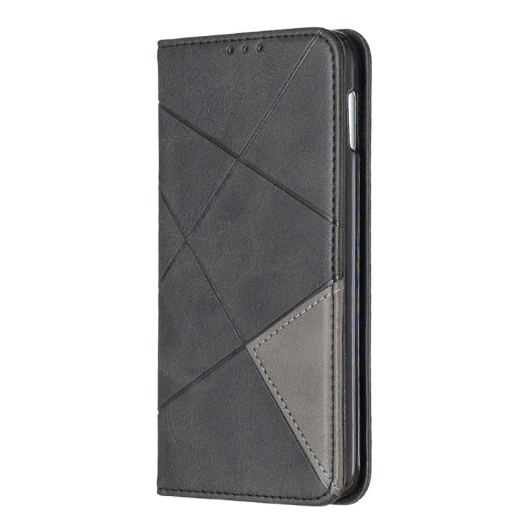 Rhombus Texture Horizontal Flip Magnetic Leather Case with Holder & Card Slots & Wallet For Galaxy S10e