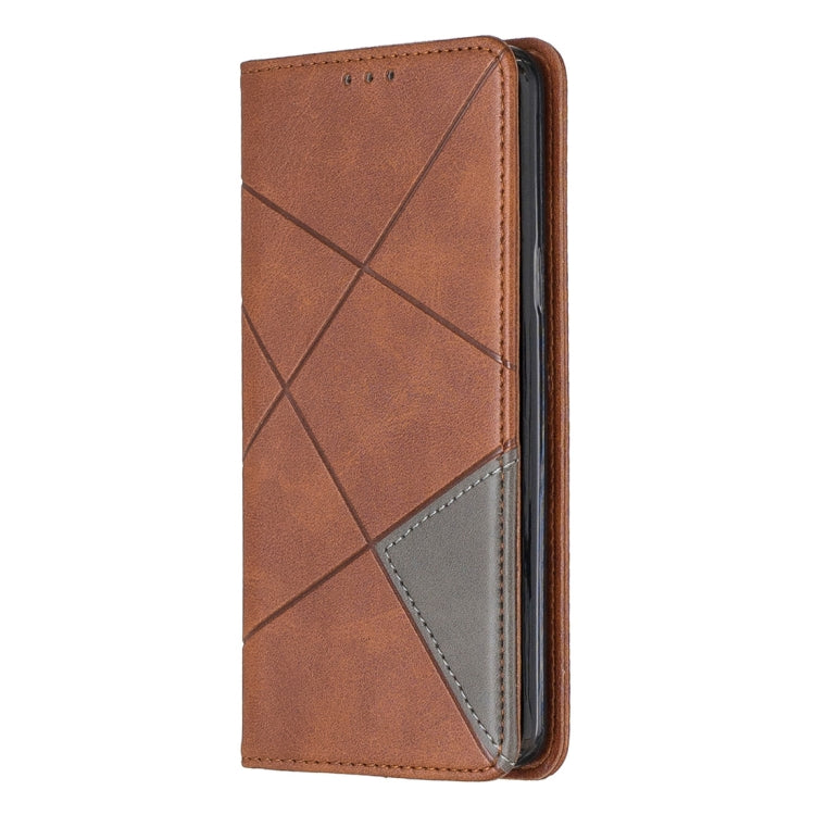 Rhombus Texture Horizontal Flip Magnetic Leather Case with Holder & Card Slots & Wallet For Galaxy S9