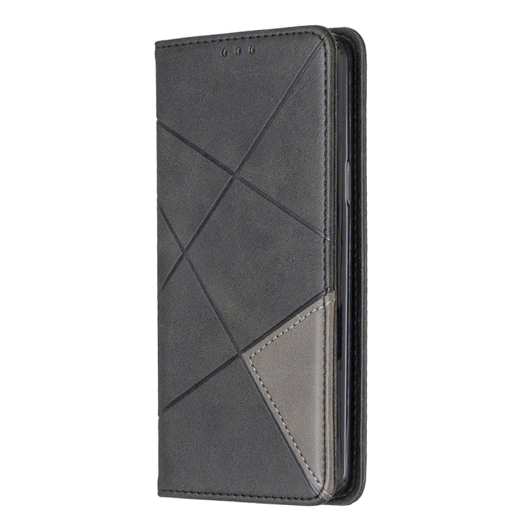 Rhombus Texture Horizontal Flip Magnetic Leather Case with Holder & Card Slots & Wallet For Galaxy S9