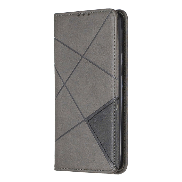 Rhombus Texture Horizontal Flip Magnetic Leather Case with Holder & Card Slots & Wallet For Galaxy A40