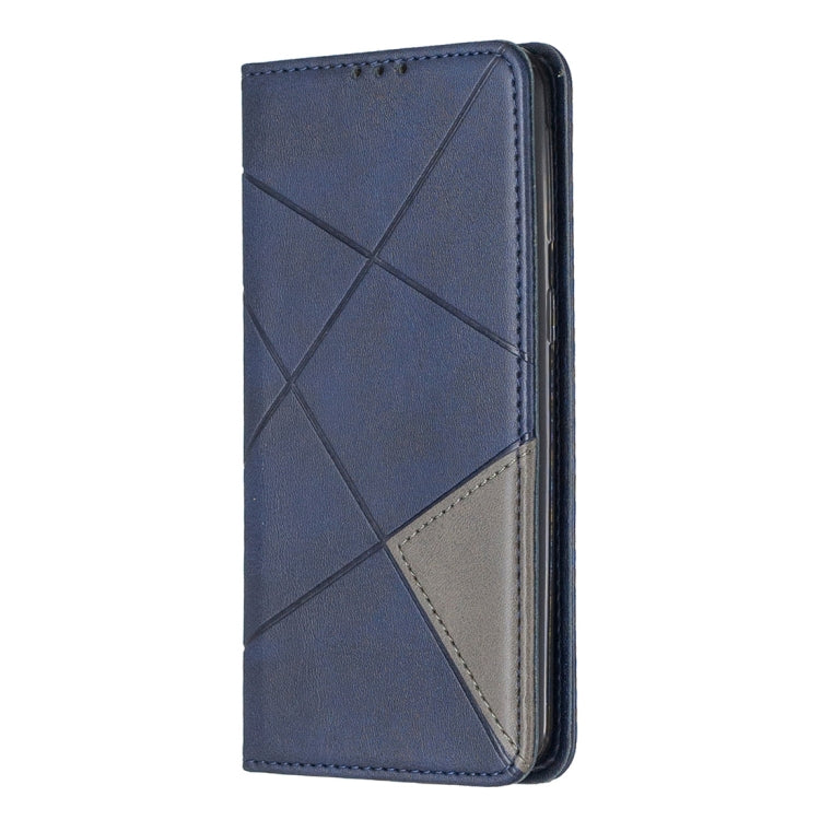 Rhombus Texture Horizontal Flip Magnetic Leather Case with Holder & Card Slots & Wallet For Galaxy A40