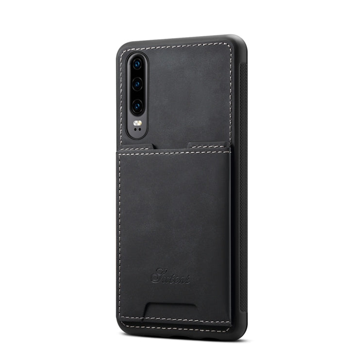 PU + TPU Protective Case with Card Slots for Huawei P30