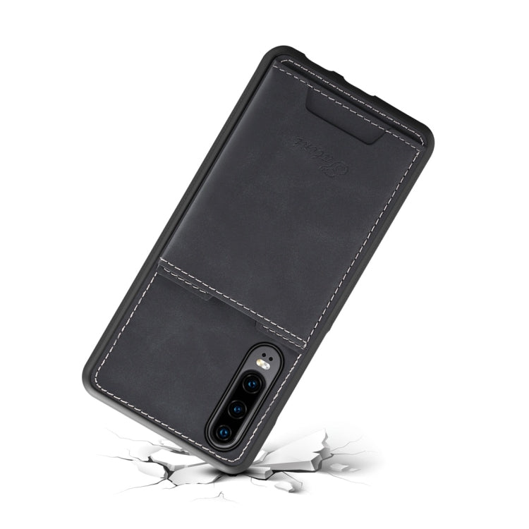 PU + TPU Protective Case with Card Slots for Huawei P30