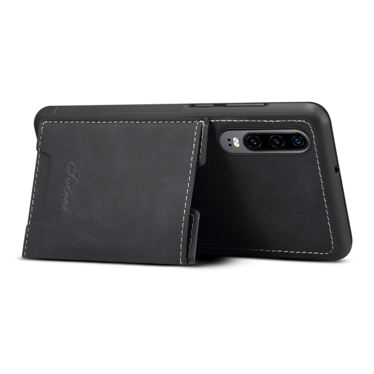 PU + TPU Protective Case with Card Slots for Huawei P30