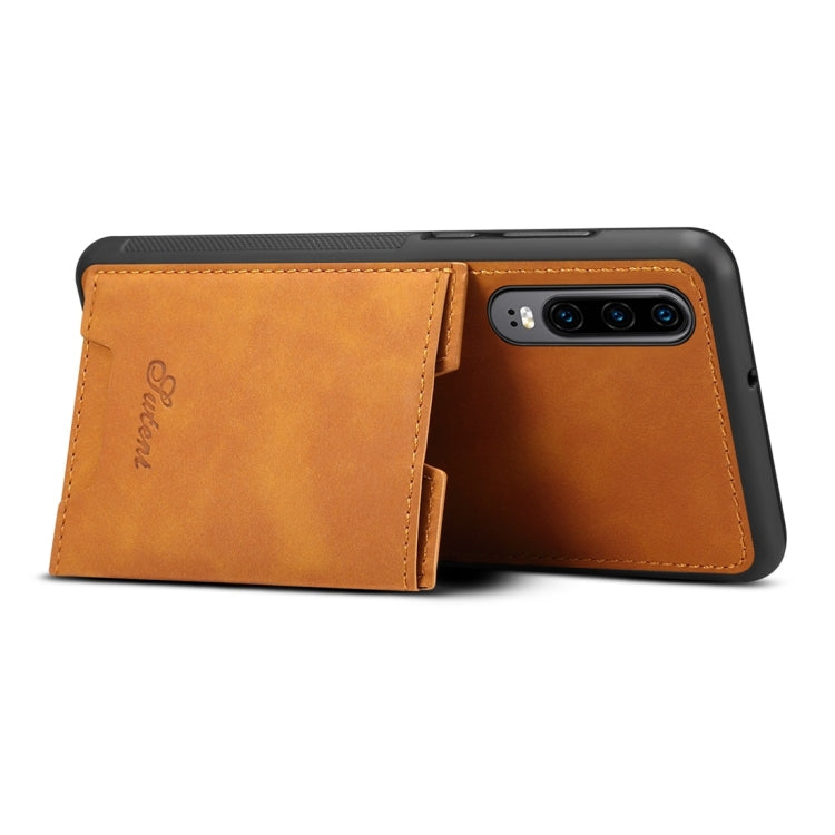 PU + TPU Protective Case with Card Slots for Huawei P30