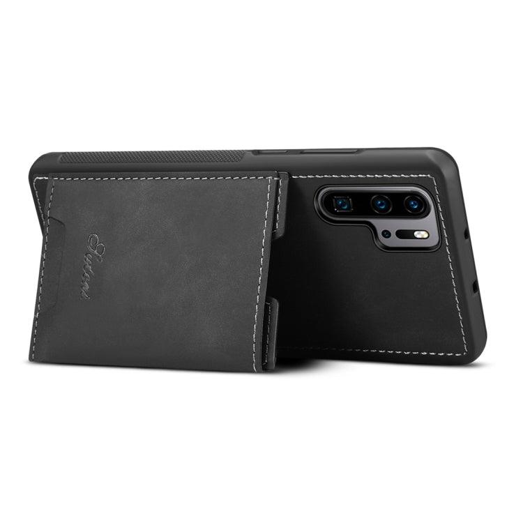 PU + TPU Protective Case with Card Slots for Huawei P30 Pro