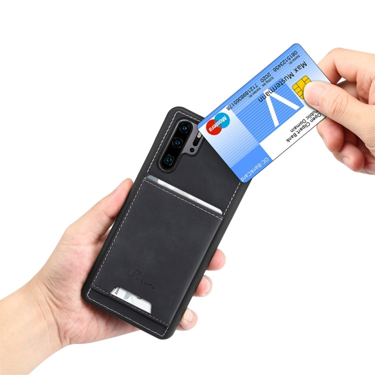 PU + TPU Protective Case with Card Slots for Huawei P30 Pro